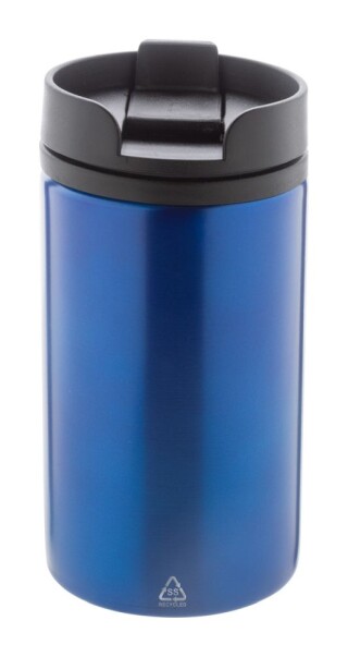 Dvoustěnný termohrnek, 250 ml, modrá
