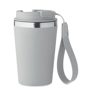 Dvoustěnný termohrnek, 350 ml, šedá
