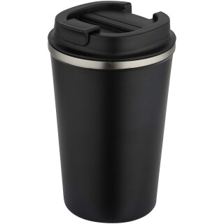 Dvoustěnný vakuově izolovaný termohrnek z nerezové oceli 350 ml, černá