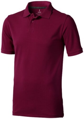 Polokošile ELEVATE CALGARY POLO, vínová, XXXL