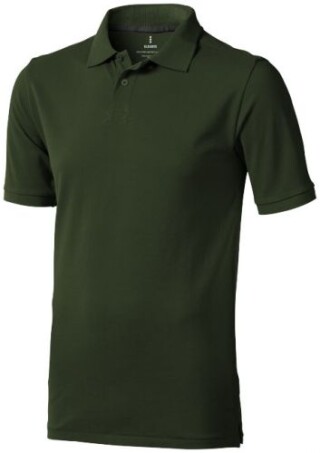 Polokošile ELEVATE CALGARY POLO, tm. vojenská zelená, M