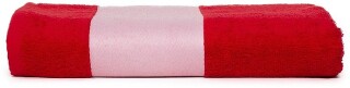 froté osuška pro sublimaci 70x140 cm, 400g, červená