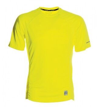 Funkční tričko PAYPER RUNNING fluorescenční žlutá XXXL