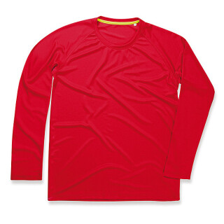 Funkční tričko STEDMAN ACTIVE 140 LONG SLEEVE MEN červená S