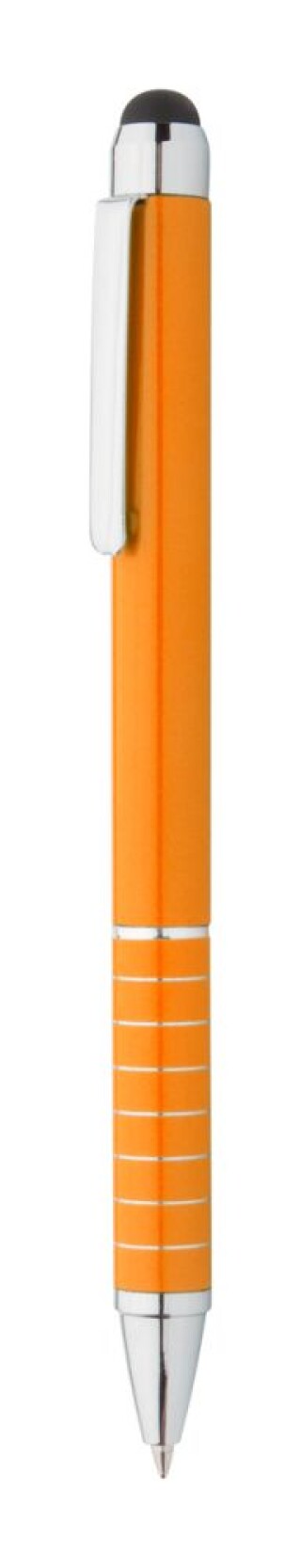 Hliníkové KP se stylusem, modrá n., oranžové