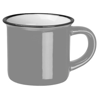 YAMAN Malý keramický hrnek na espresso, 60 ml, šedá