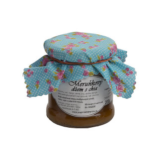 JAMÍK - ovocný džem 140g, meruňkový s chia semínky