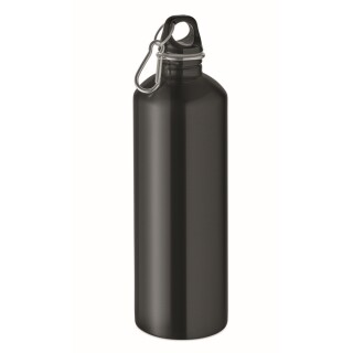 Jednostěnná láhev 1000 ml, černá