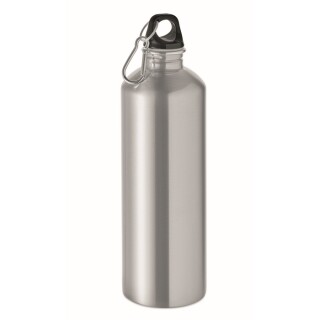 Jednostěnná láhev 1000 ml, stříbrná