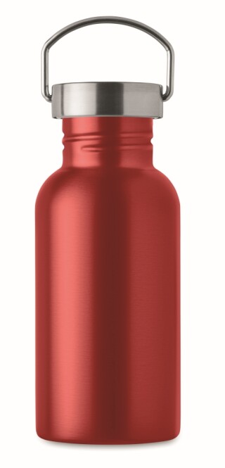 Jednostěnná láhev 500ml, červená