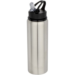 Jednostěnná láhev na vodu z recyklované nerezové oceli 800ml, šedá