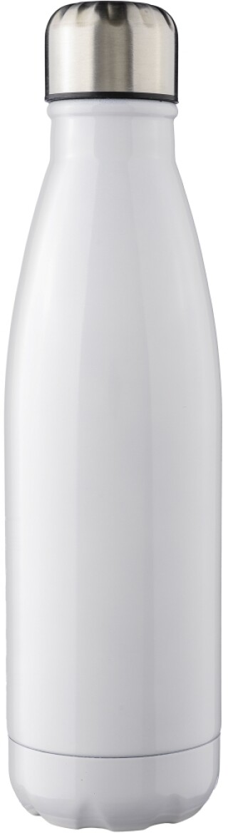 Jednostěnná nerezová lahev 650 ml, bílá
