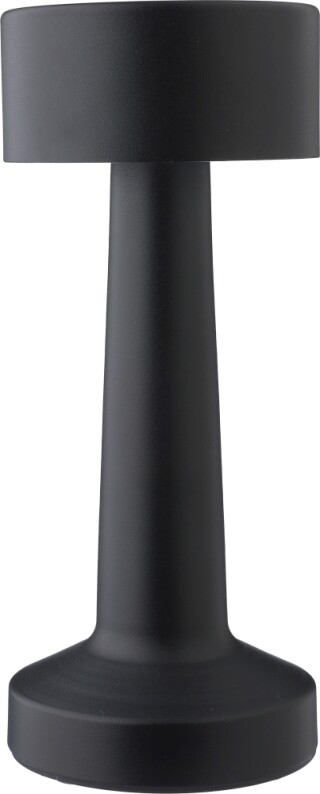 Kovová stolní lampa, černá