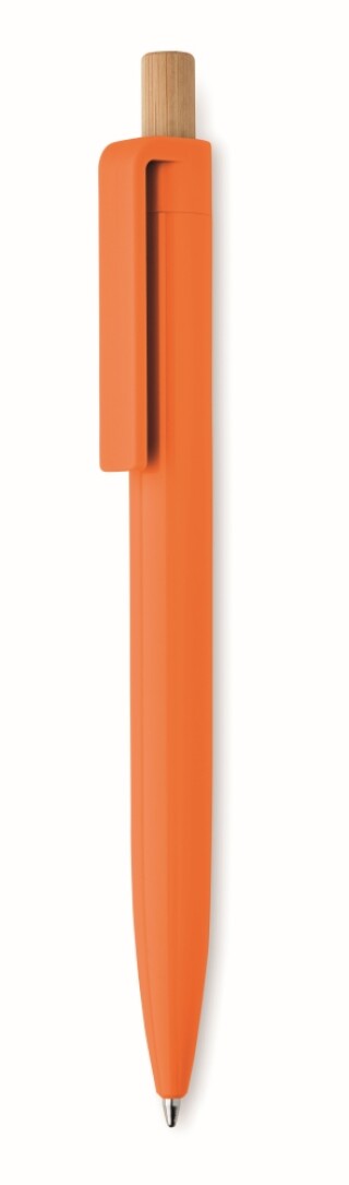 Kuličkové pero z recyklovaného ABS, oranžová