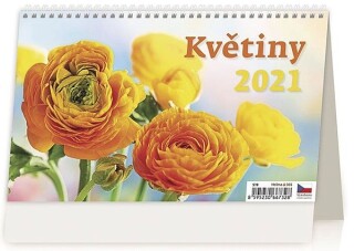 Květiny 2027, stolní kalendář