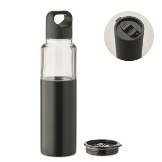 Láhev 2v1, 610 ml, černá
