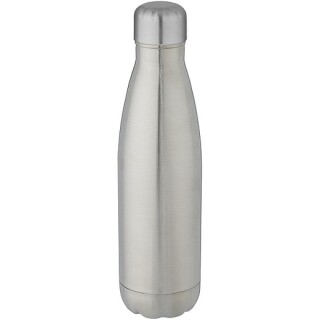 Láhev na pití, 700ml, z nerezové oceli s poutkem, stříbrná