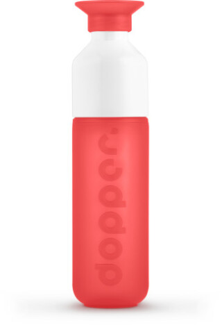 Láhev na pití DOPPER Original, 450ml, korálově červená