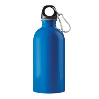 Láhev na pití z nerezové oceli 400 ml, modrá