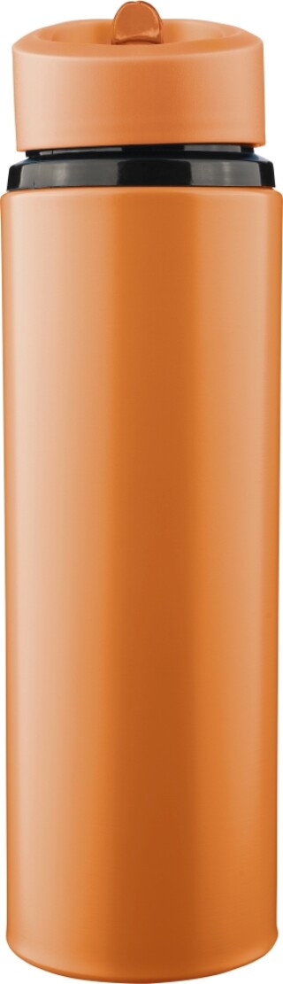 NEVRA Láhev na pití z recyklované nerezové oceli, 500 ml, oranžová