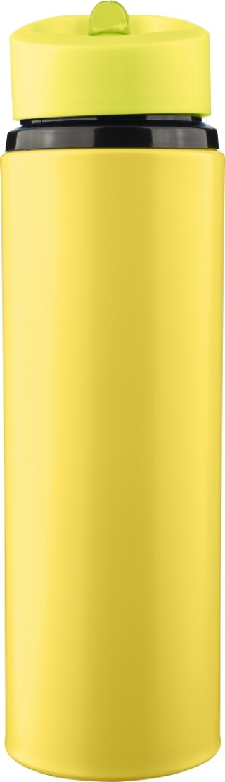 NEVRA Láhev na pití z recyklované nerezové oceli, 500 ml, žlutá