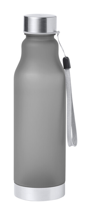 Láhev na pití z RPET, 600ml, transparentní černá