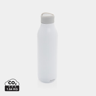 Láhev na vodu 600ml z nerezové oceli, bílá