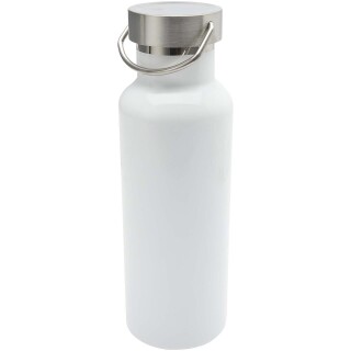 Láhev na vodu z recyklované nerezové oceli vhodná pro sublimační tisk 500 ml, bílá