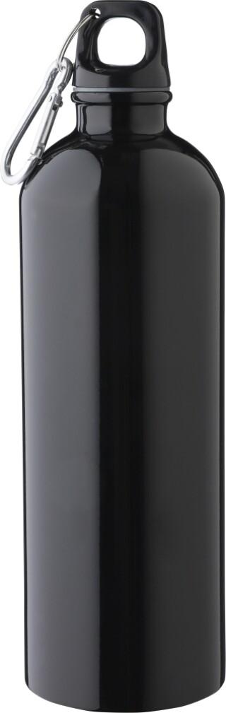 Láhev z recyklované nerezové oceli 750 ml, černá
