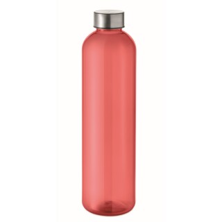 Láhev z RPET 1000ml, červená