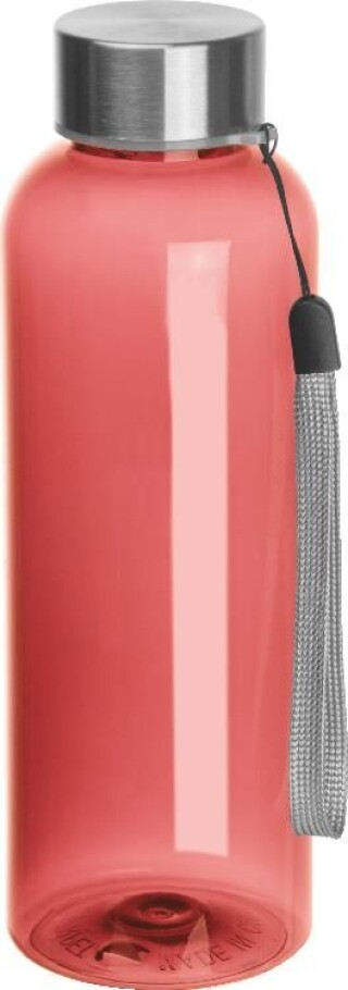 Láhev z RPET 500 ml, červená