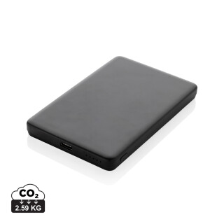 Magnetická powerbanka 5000mAh 5W z RCS hliníku, černá