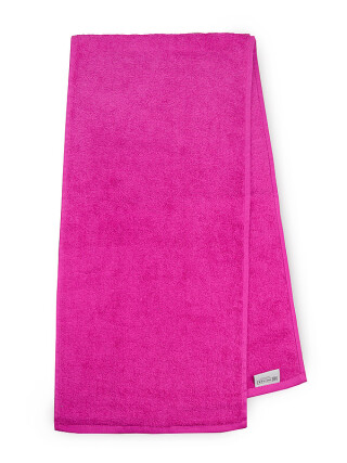 MASEWERA Sportovní ručník 30x130 450 gr/m2, růžová