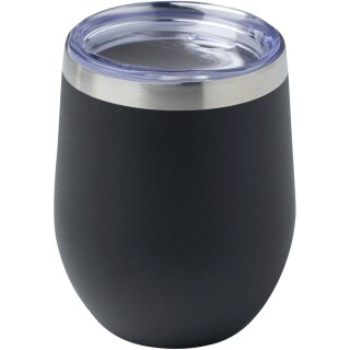 Měděný vakuově izolovaný termohrnek 350ml, černá