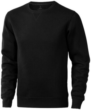Unisex mikina s kulatým výstřihem Elevate Arora, velikost XL, černá
