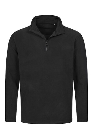 Mikina STEDMAN ACTIVE FLEECE HALF ZIP JACKET MEN černošedá M