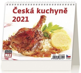 MiniMax Česká kuchyně 2027, stolní kalendář