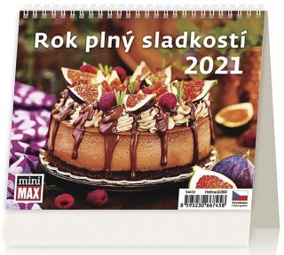 Rok plný sladkostí 2027, stolní kalendář