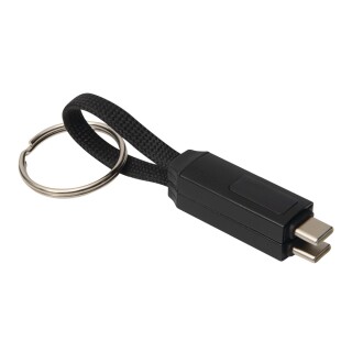 MACOMER Nabíjecí a datový kabel, černá