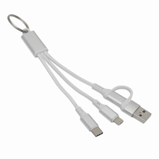 Nabíjecí kabel, stříbrná