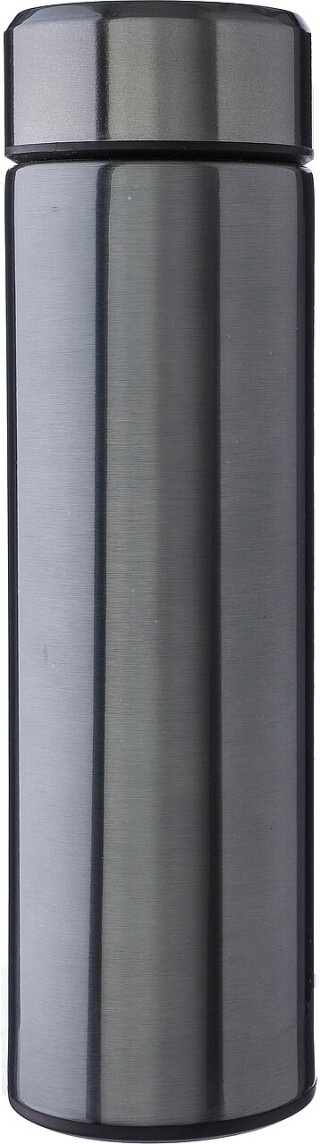 EDESA Dvoustěnná termoska z nerezové oceli, 425 ml, gun metal