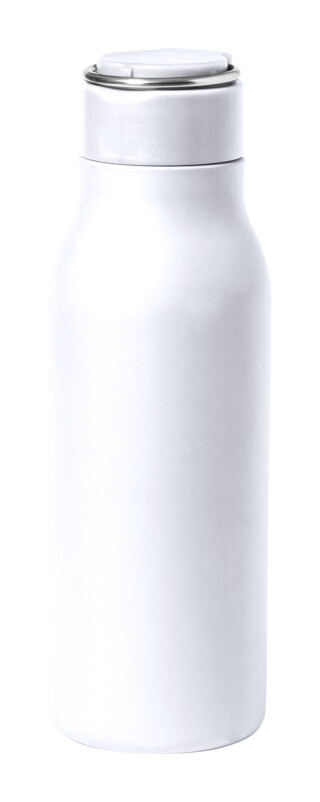 Nerezová láhev na pití, 600ml, bílá