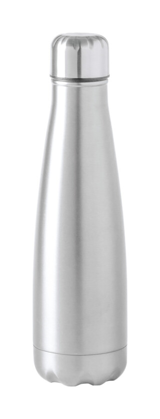 Nerezová láhev na pití, 630ml, stříbrná