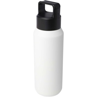 Nerezová láhev na vodu 600 ml s měděnou vakuovou izolací, bílá