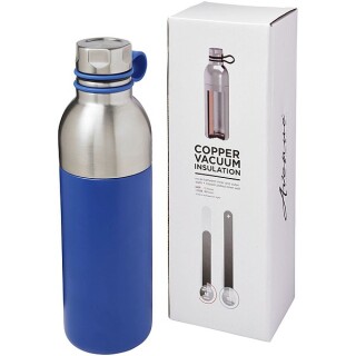 Nerezová sportovní láhev s vakuovou izolací, objem 590 ml, stříbrná
