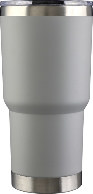 Nerezový dvoustěnný termohrnek 590 ml, šedá