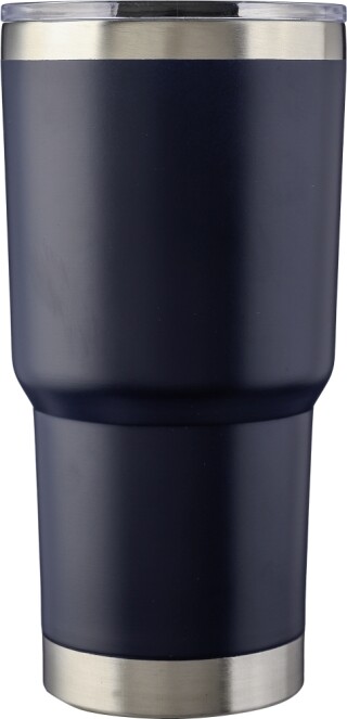 Nerezový dvoustěnný termohrnek 590 ml, modrá