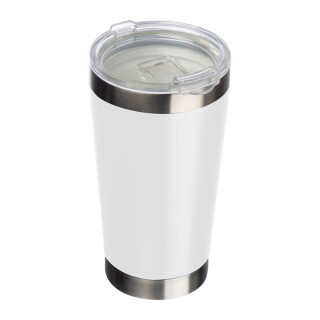 Nerezový termohrnek 500 ml, bílá