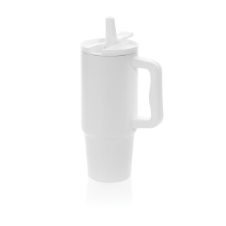 Netekoucí termohrnek z RCS nerezové oceli 900 ml, bílá