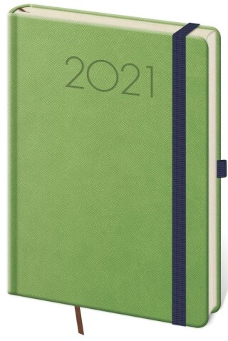 New Praga 2027 diář týdenní A5, zelený